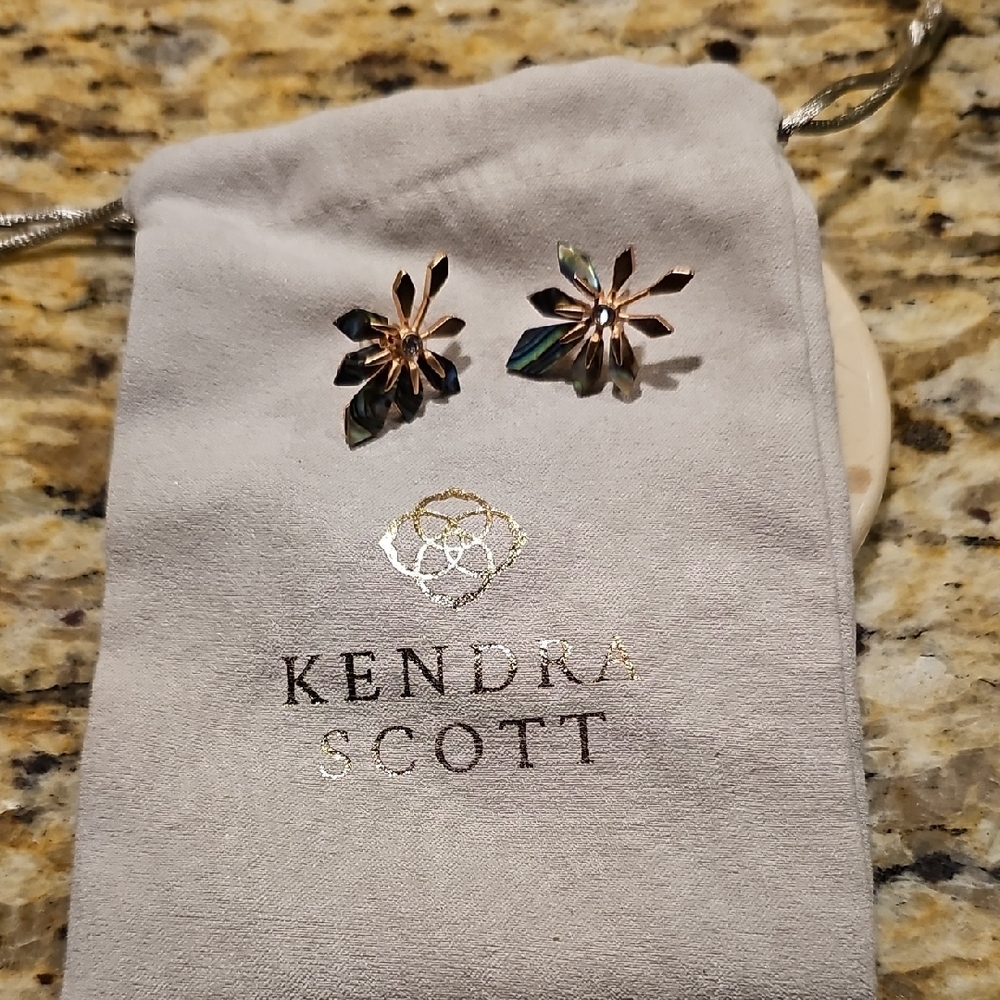 Kendra Scott Multicolor Floral Earrings